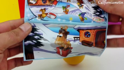 Maxi Surprise Eggs Kinder Surprise Minions Despicable Me And Christmas Edition Toy (1080p)