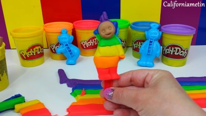 Play Doh Rainbow Teletubbies Ice Cream Lollipop (1080p)