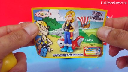 Kinder Surprise Eggs Asterix And The Vikings Monster Hotel Old Edition (1080p)