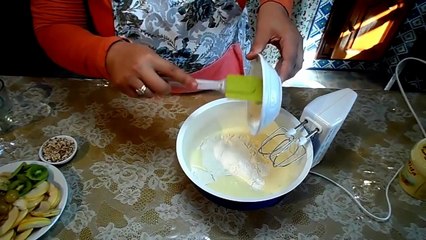 طريقة عمل الكيك فى المقلى وتزيينه - gâteaux - المطبخ التونسي - Tunisian Cuisine