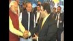 Pakistan PM Nawaz Sharif greets PM Modi in Lahore