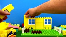 mega blocks Peppa Pig Toy Construction Set Mega Blocks House Giant Fairy Toy Video Time Lapse