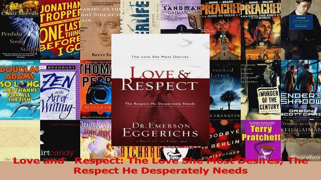 PDF Download Love and Respect The Love She Most Desires The Respect He Desperately Needs PDF Online