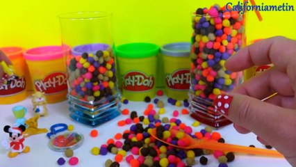 Play Doh Surprise Milkshake Dippin Dots Spiderman SpongeBob Shopkins Mickey Mouse Cars Batman (1080p)