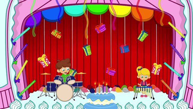 Doğum Günü Şarkısı _ Mutlu Yıllar _ Sevimli Dostlar _ Çocuk Şarkıları 2016 _ Adisebaba TV