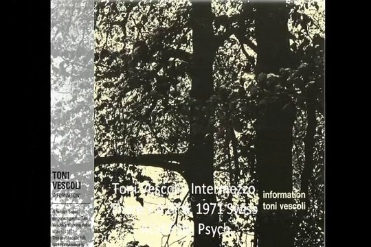Toni Vescoli Intermezzo 1971 Swiss Acid Folk Psych