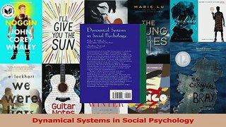 Read  Dynamical Systems in Social Psychology Ebook Free