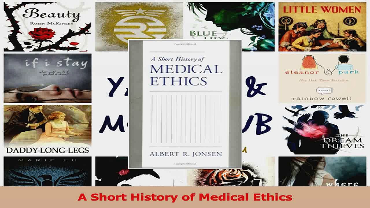 PDF Download  A Short History of Medical Ethics Read Full Ebook