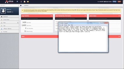 Alphastresser.com IP Boter/Stresser (Free Trial!)