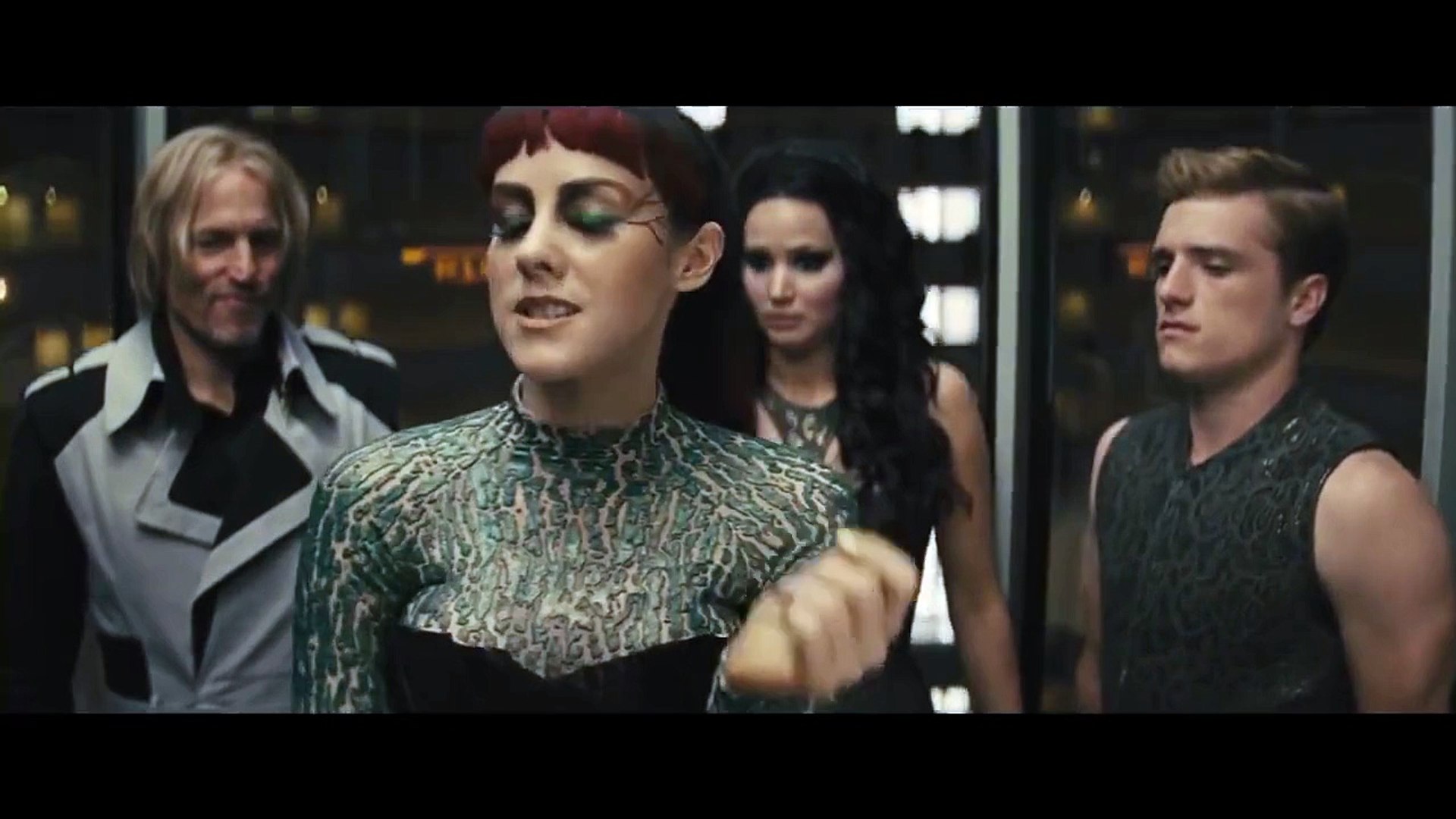 The Hunger Games: Catching Fire Movie CLIP #5 - Johanna in the Elevator  (2013) Movie HD - Dailymotion Video