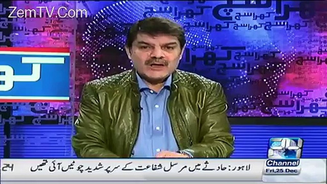 Narandar Modi Pak Fouj Se Chup Kar Nawaz Sharif Se Mila:- Mubashir Luqman