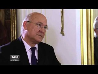 Cash Investigation - Formation professionnelle - Michel Sapin s'engage devant les caméras de Cash