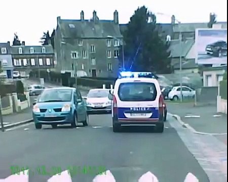 Course poursuite très drôle en France