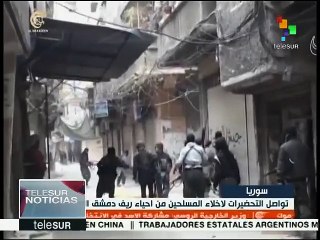 Siria: ejército recibe armas de combatientes de Daesh