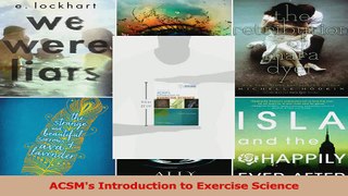 ACSMs Introduction to Exercise Science PDF