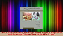 PDF Download  Mayo Clinic Internal Medicine Board Review Questions and Answers Mayo Clinic Scientific PDF Full Ebook