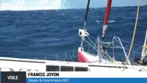 Trophée Jules Verne : Joyon étonné de croiser un iceberg
