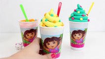 Play Doh Ice Creams Dora The Explorer Surprise Ice Creams Helados Dora La Exploradora Toy