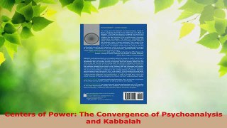 Read  Centers of Power The Convergence of Psychoanalysis and Kabbalah Ebook Free