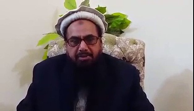 Hafiz saeed reaction after reached Indian PM narendra modi in Lahore, jati Umara,Pakistan