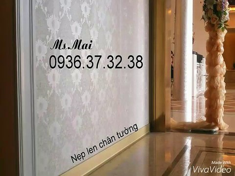 Len chân tường nhôm, phào chân tường, nẹp nhôm len chân tường