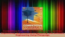 Competitive Engineering A Handbook For Systems Engineering Requirements Engineering and PDF