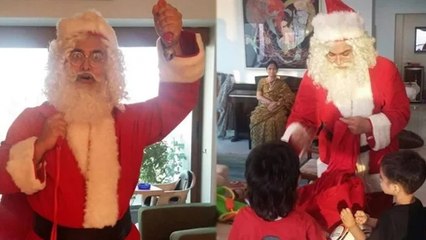 Aamir Khan Turns SANTA For Kids On CHRISTMAS