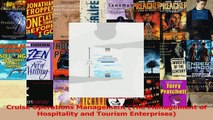 Read  Cruise Operations Management The Management of Hospitality and Tourism Enterprises Ebook Online