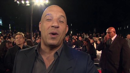 The Last Witch Hunter Premiere Interview - Vin Diesel