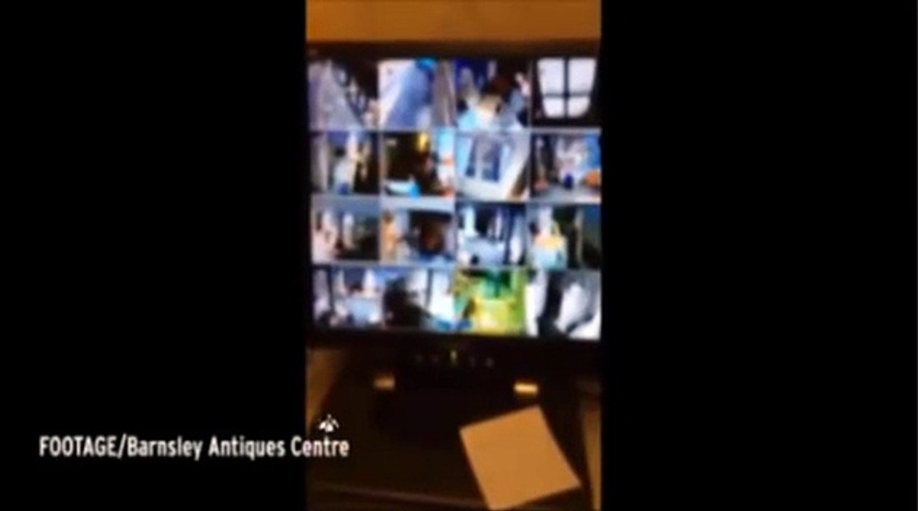 Ghostly Figures, Exploding Cabinets, Barnsley Antiques Centre → CAUGHT ON VIDEO