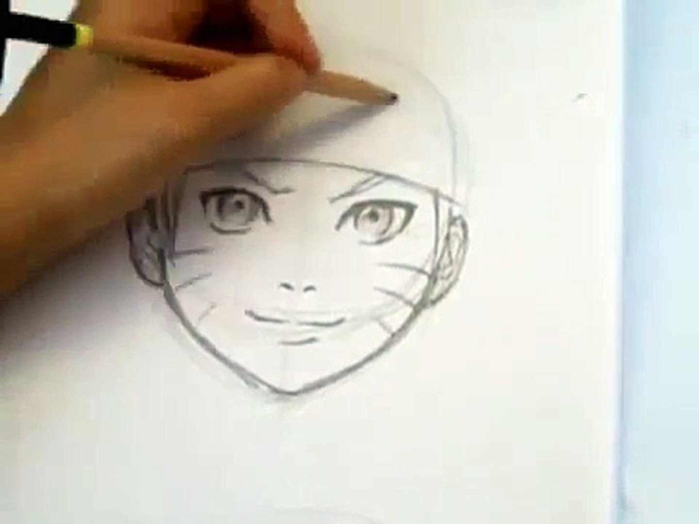 How To Draw Naruto (Face and Head) - Dailymotion Video