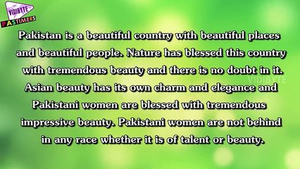 Top 10 Most Beautiful Pakistani Actresses In 2016
