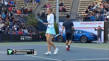 Maria Sharapova & Friends Exho. Sharapova/Nishikori v Robson/Sock