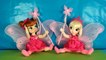 Disney New 2015 Disney Frozen Toys Mini Movie Videos - Elsa + Anna Dolls As Fairies