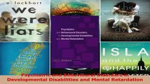 Read  Psychiatric and Behavioural Disorders in Developmental Disabilities and Mental Retardation Ebook Free