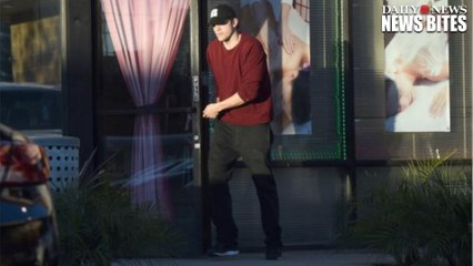 Ashton Kutcher Spotted Exiting Thai Massage Parlor