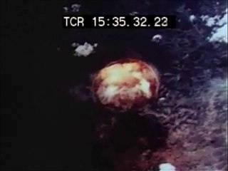 Fake Nagasaki mushroom cloud