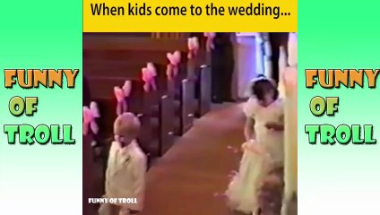 Funny Kids vines compilation - When kids come to the wedding