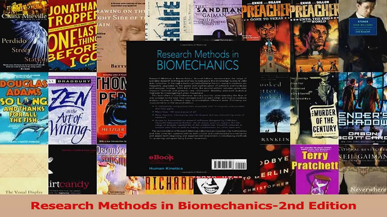 PDF Download  Research Methods in Biomechanics2nd Edition PDF Full Ebook
