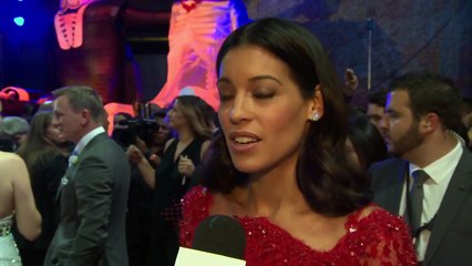 Spectre Mexico City Premiere Interview - Stephanie Sigman