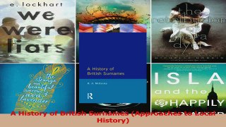 Download  A History of British Surnames Approaches to Local History PDF Free
