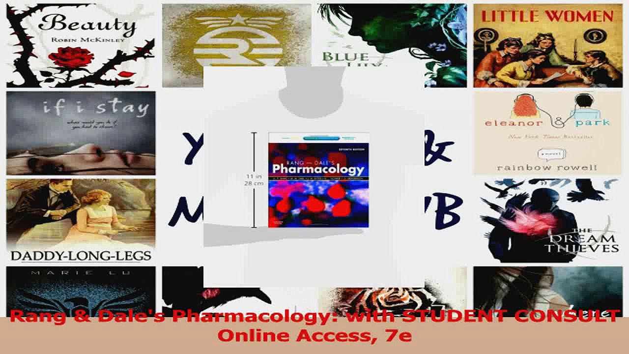 Rang  Dales Pharmacology with STUDENT CONSULT Online Access 7e Read Online