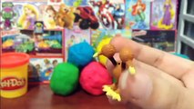 kinder toy PLAYDOH SURPRISE EGGS - SQUINKIES SPONGEBOB POLLY POCKET POKEMON