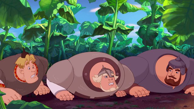 Три Богатыря и Шамаханская Царица Беда с бабами (мультфильм)