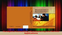 PDF Download  Managerial Accounting Manufacturing and Service Applications Read Full Ebook
