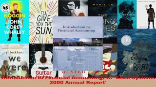 PDF Download  Introduction to Financial Accounting w Cisco Systems 2000 Annual Report PDF Online