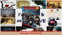 HarleyDavidson Motor Company Corporations That Changed the World PDF