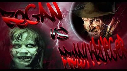 Freddy Krueger VS La niña del exorcista [ Duelo de RAP ]