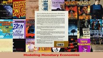 PDF Download  Modeling Monetary Economies PDF Full Ebook