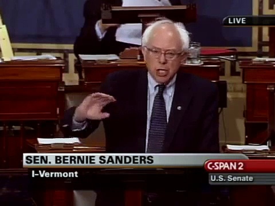 Bernie Sanders Grills Bush Surgeon General Nominee (7/12/2007)